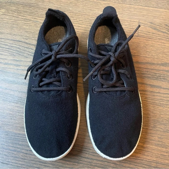 Allbirds Black Wool Runners - Picture 3 of 10